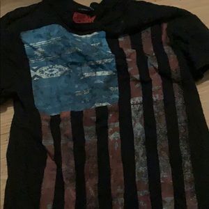 American eagle American flag t shirt